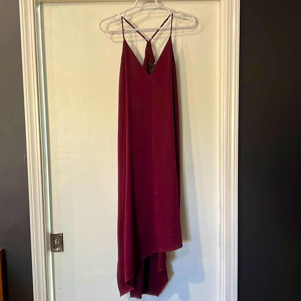 BCBG Asymmetrical Slip Dress